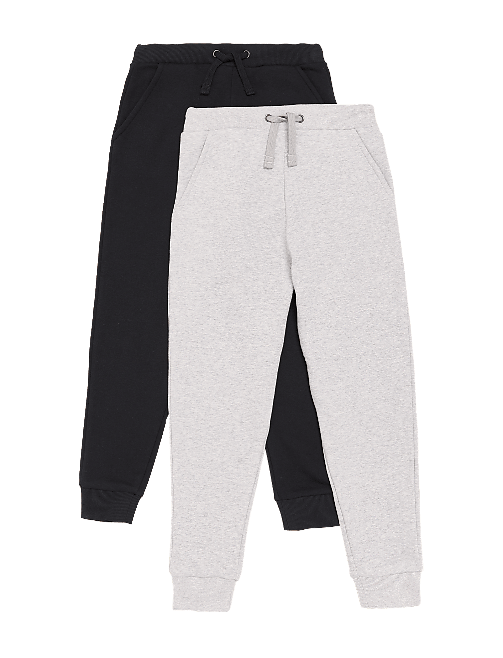 2pk Cotton Rich Joggers