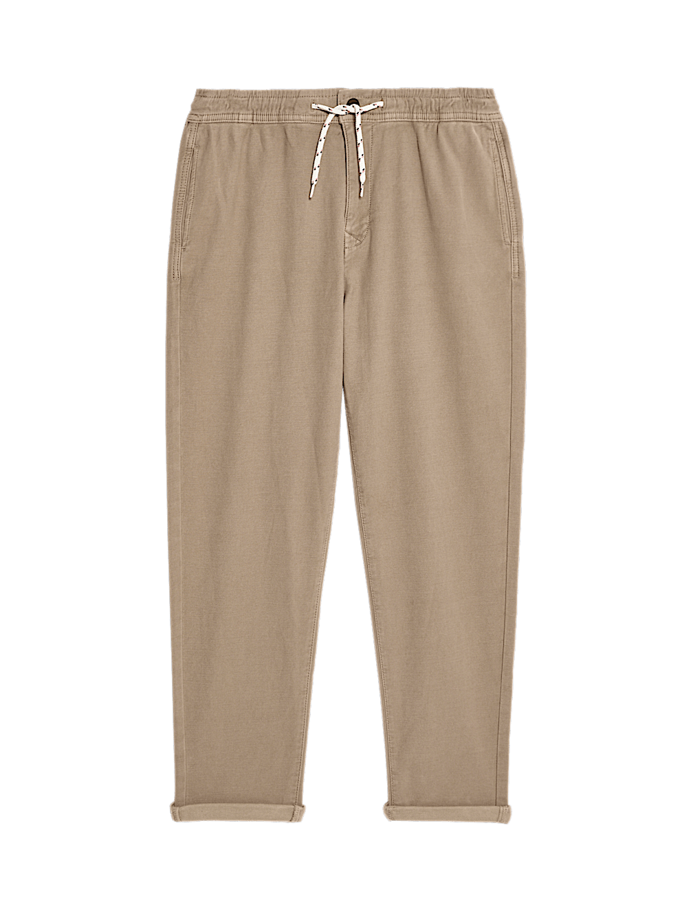 Relaxed Cotton Rich Skater Chinos