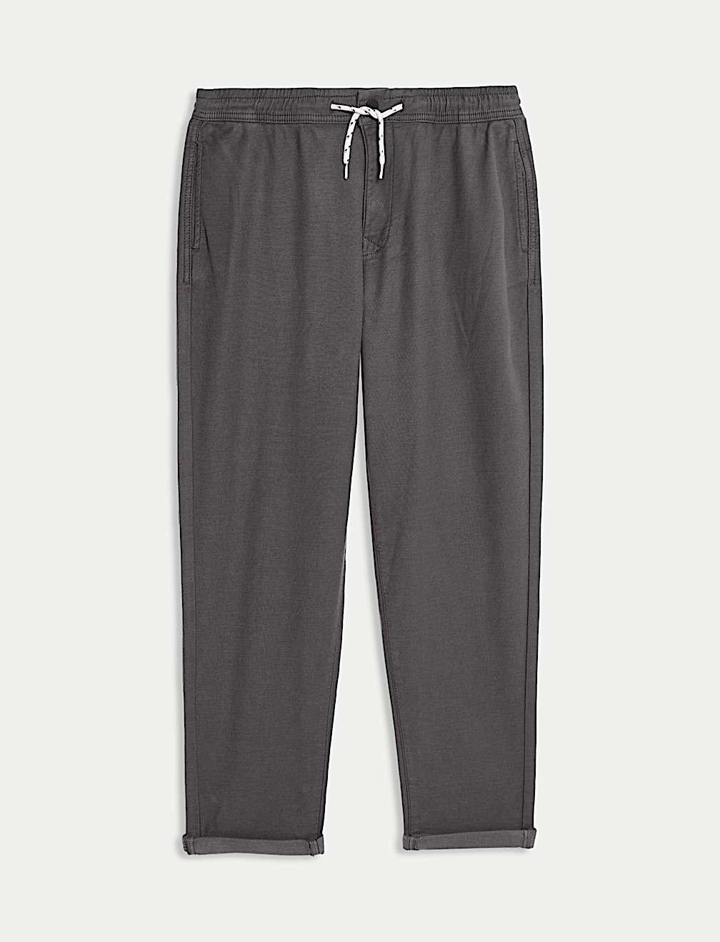 Relaxed Cotton Rich Skater Chinos