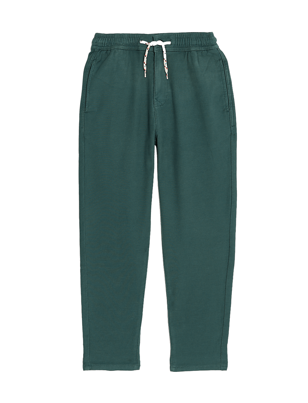 Relaxed Cotton Rich Elasticated Waist Chinos (6-16 Yrs)
