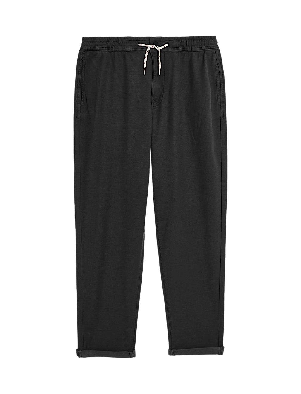 Relaxed Cotton Rich Elasticated Waist Chinos (6-16 Yrs)