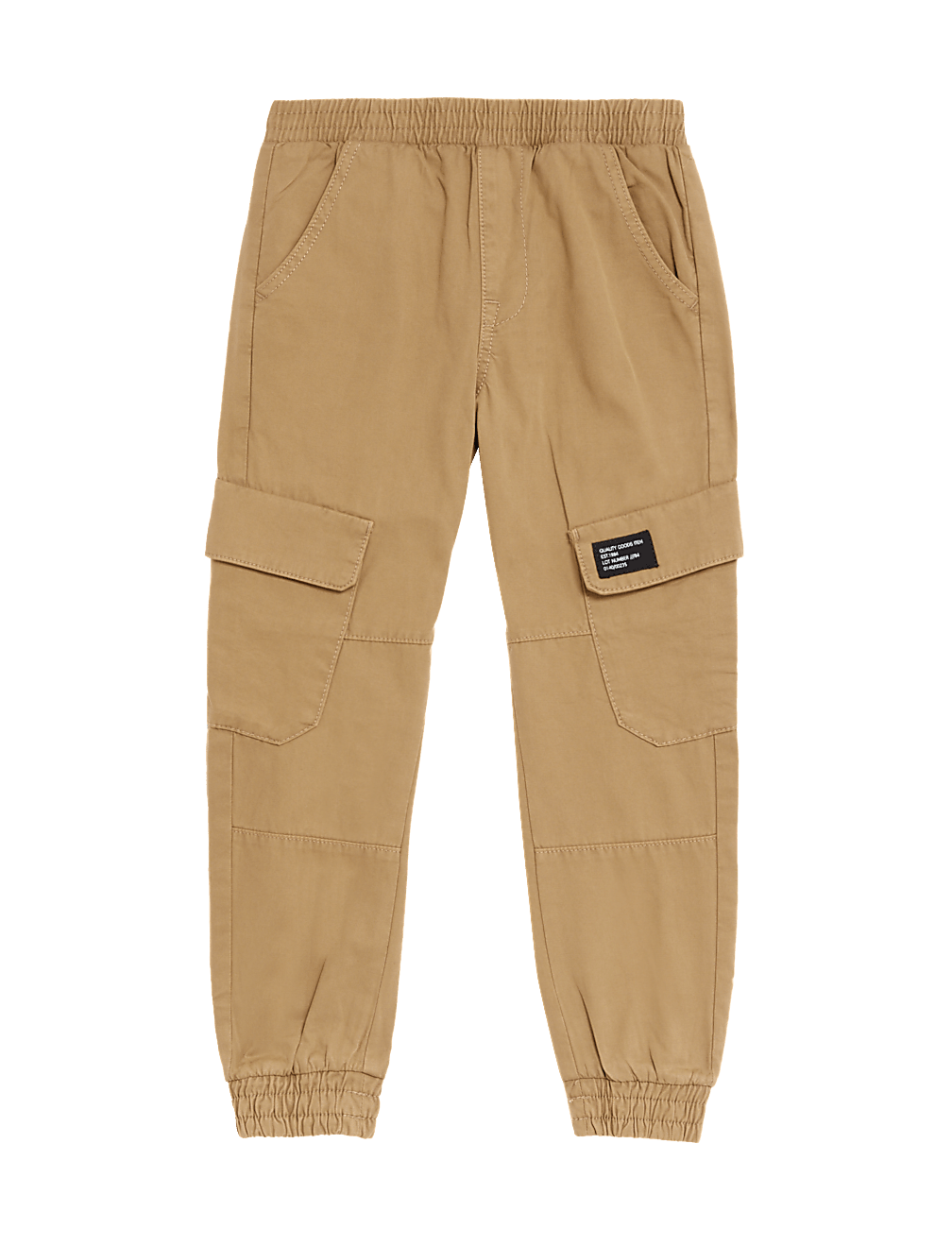 Pure Cotton Cargo Trousers