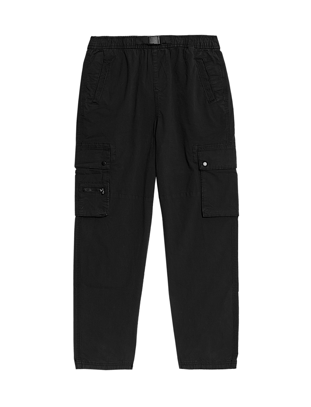 Denim Cargo Trousers