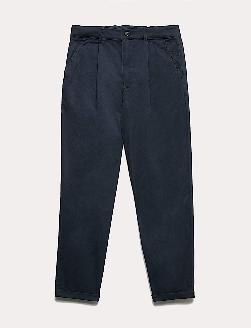 Cotton Rich Pleated Chinos (6-16 Yrs)