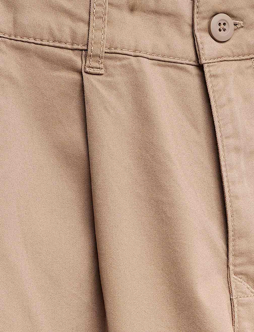 Cotton Rich Pleated Chinos (6-16 Yrs)