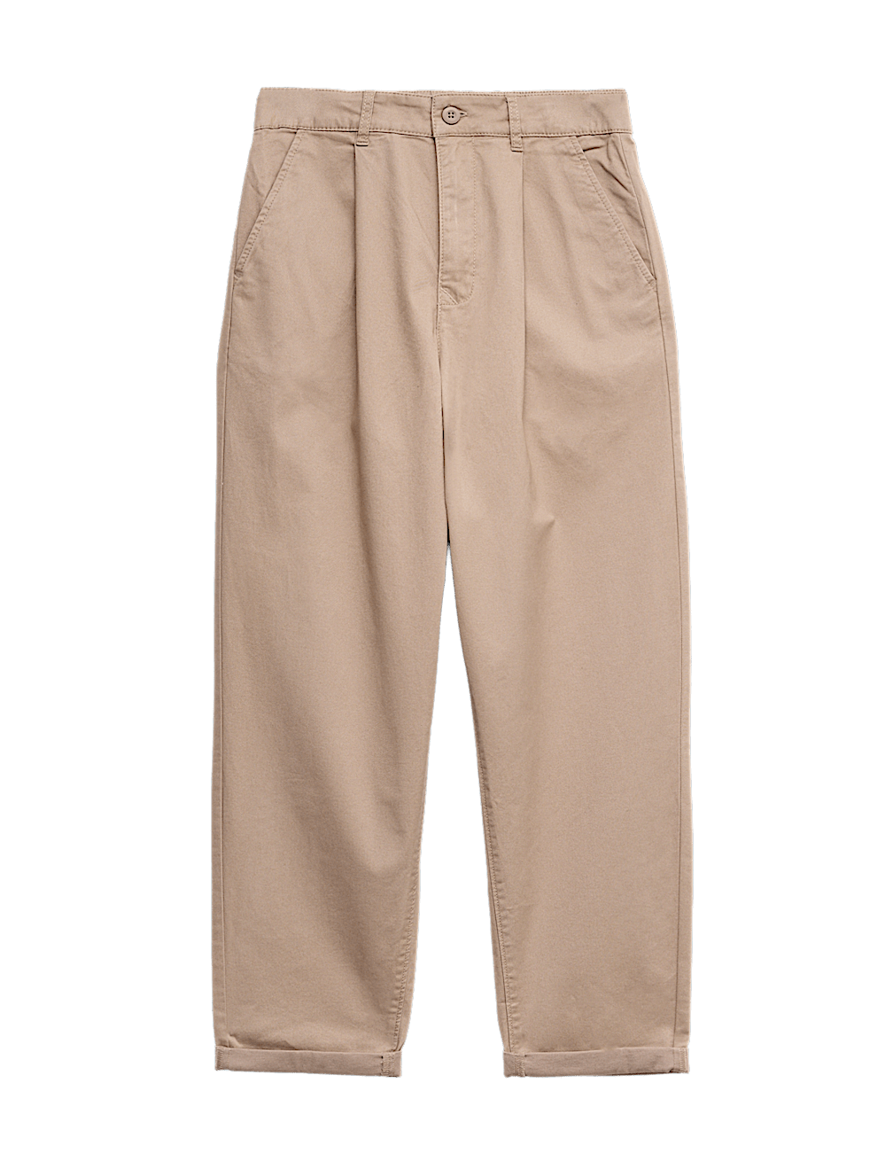 Cotton Rich Pleated Chinos (6-16 Yrs)