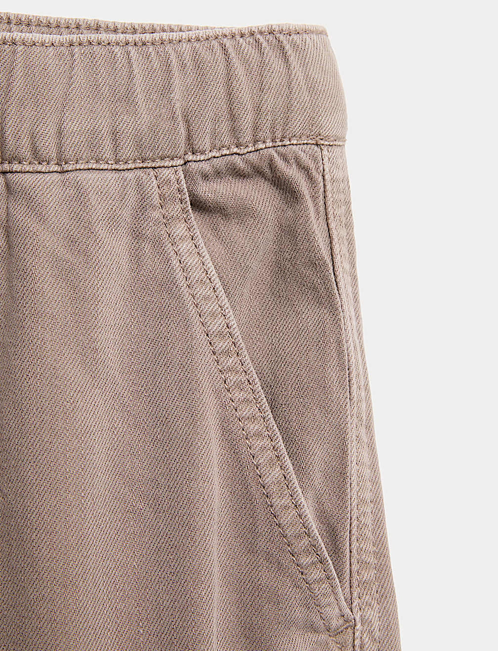 Pure Cotton Woven Cargo Trousers (6-16 Yrs)