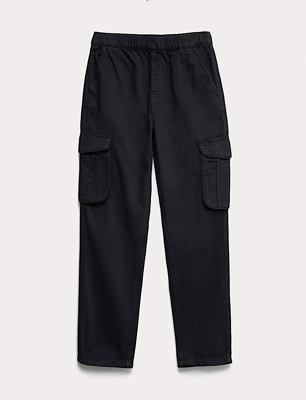 Pure Cotton Woven Cargo Trousers (6-16 Yrs)