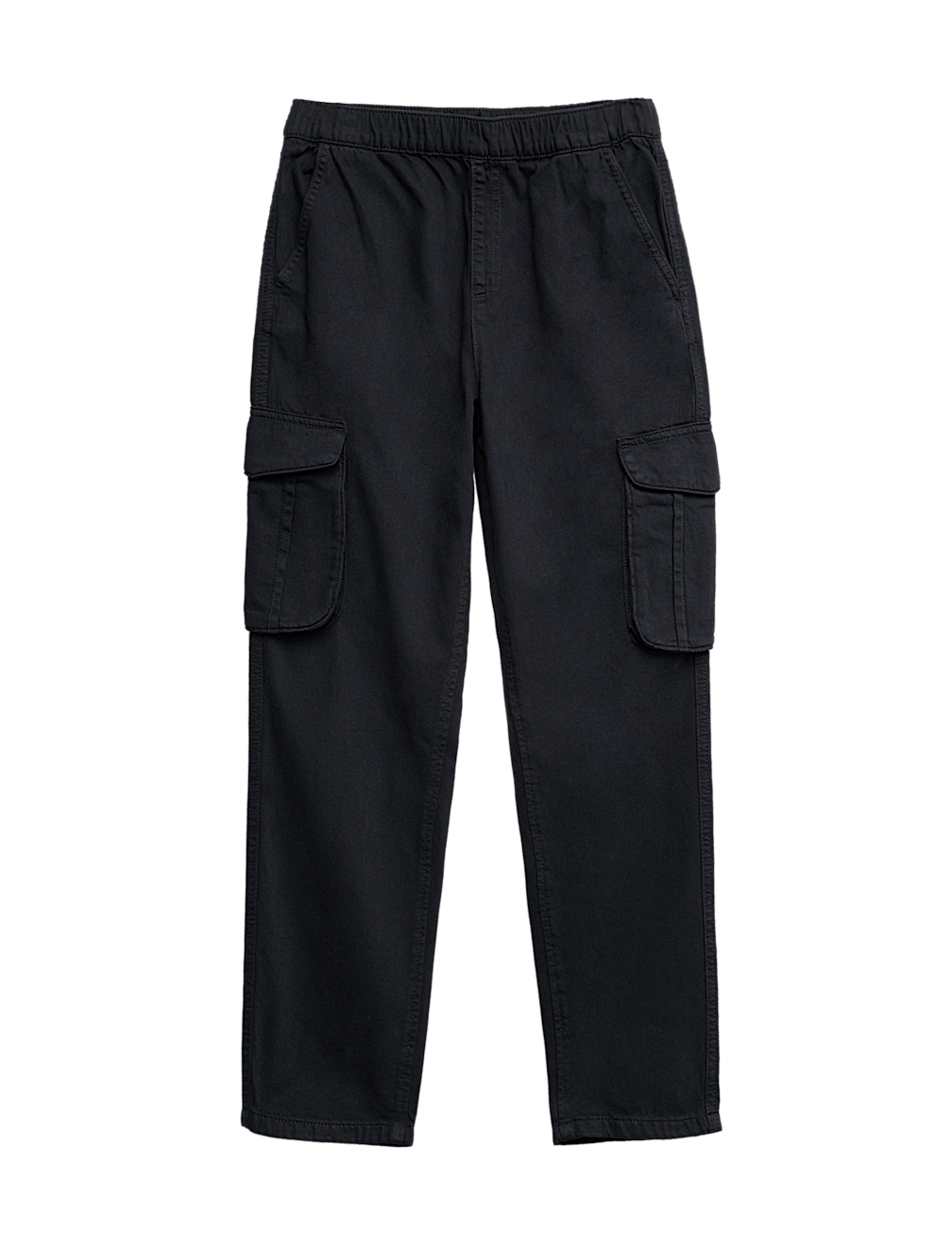 Pure Cotton Woven Cargo Trousers (6-16 Yrs)