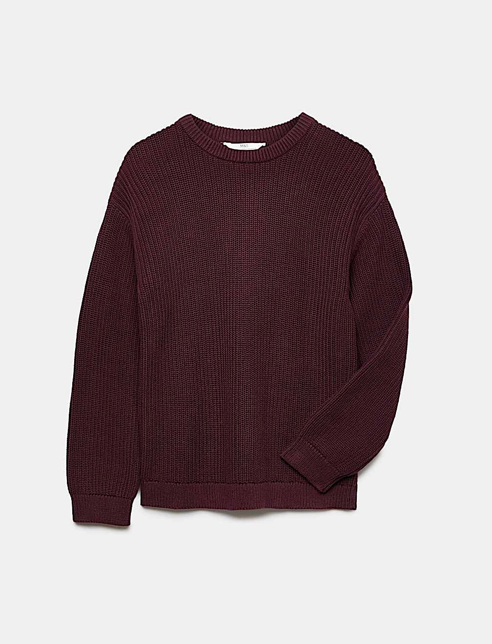Pure Cotton Knitted Jumper (6-16 Yrs)