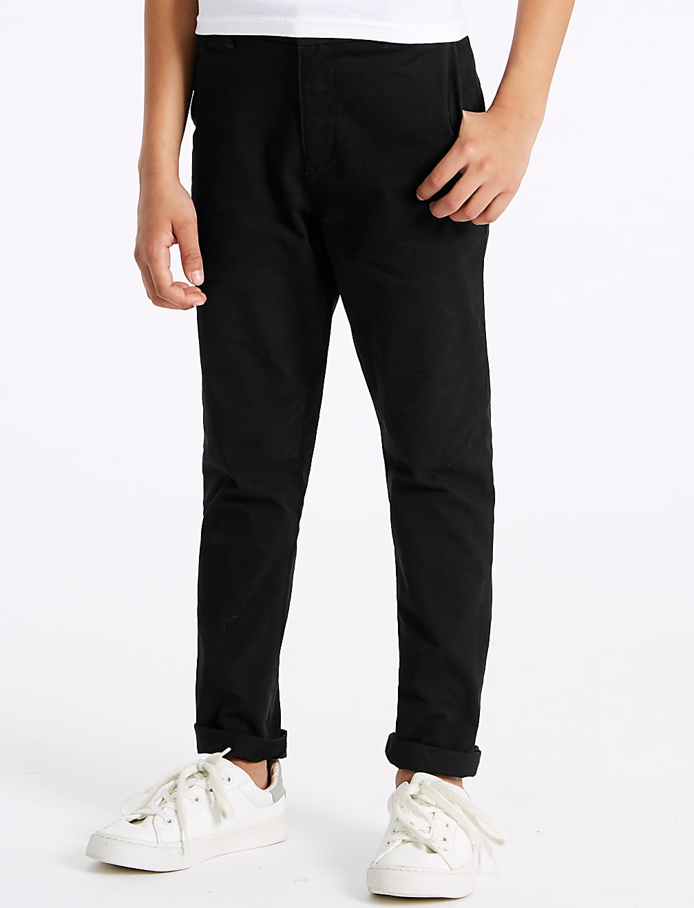 Cotton Chinos with Stretch (3-16 Yrs)