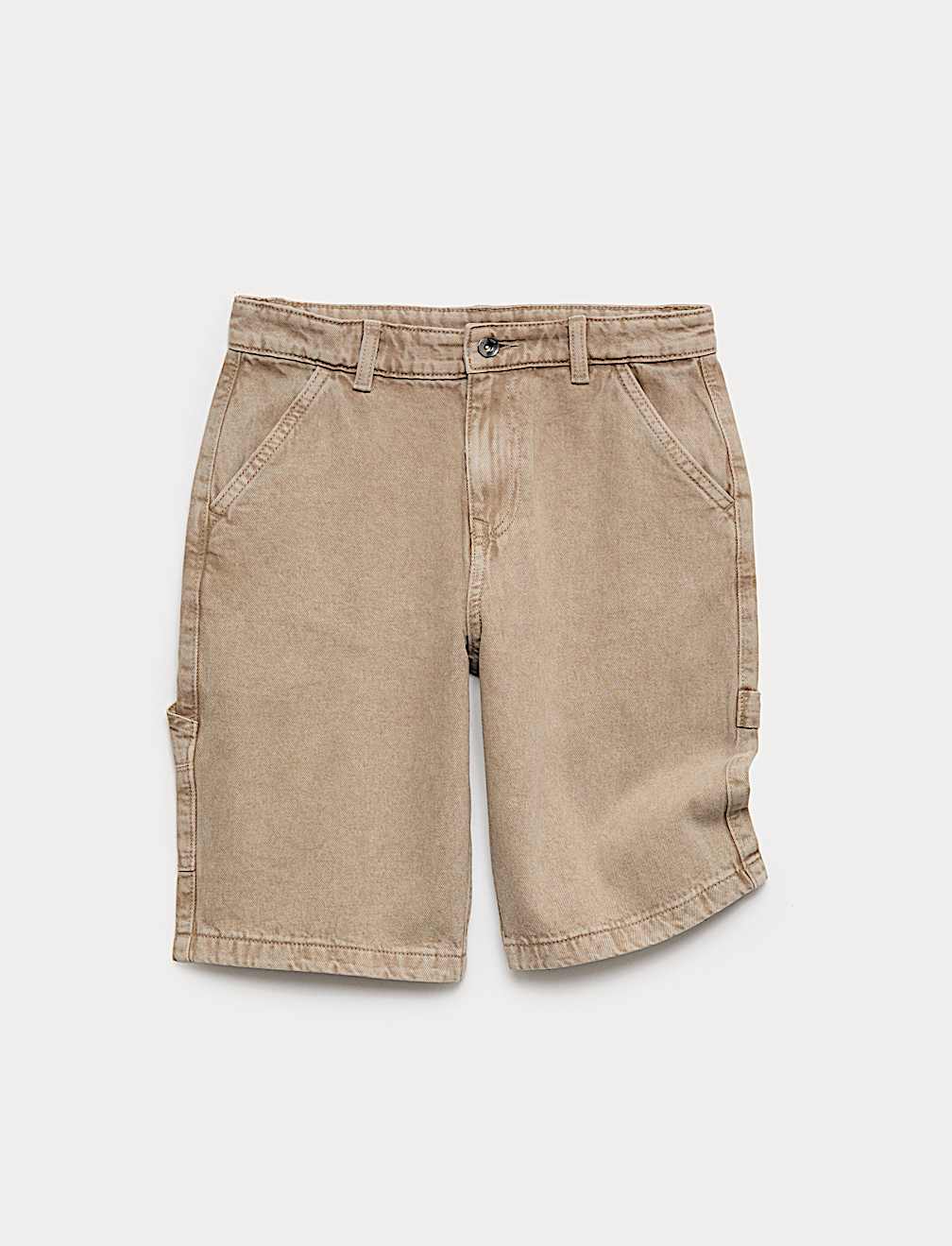 Denim Carpenter Shorts (6-16 Yrs)