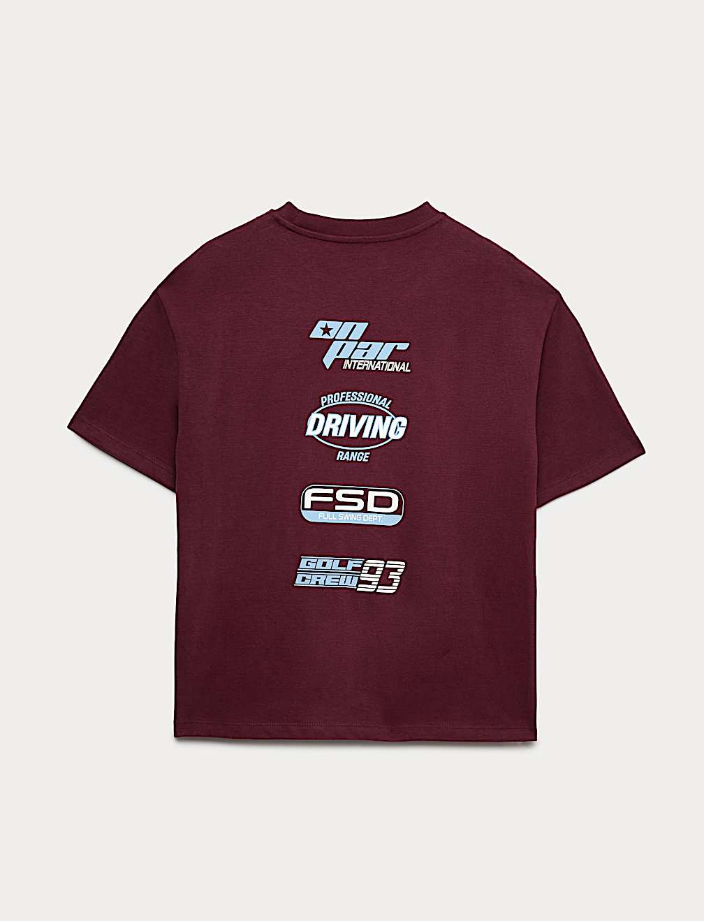 Pure Cotton Golf Logo T-Shirt (6-16 Yrs)
