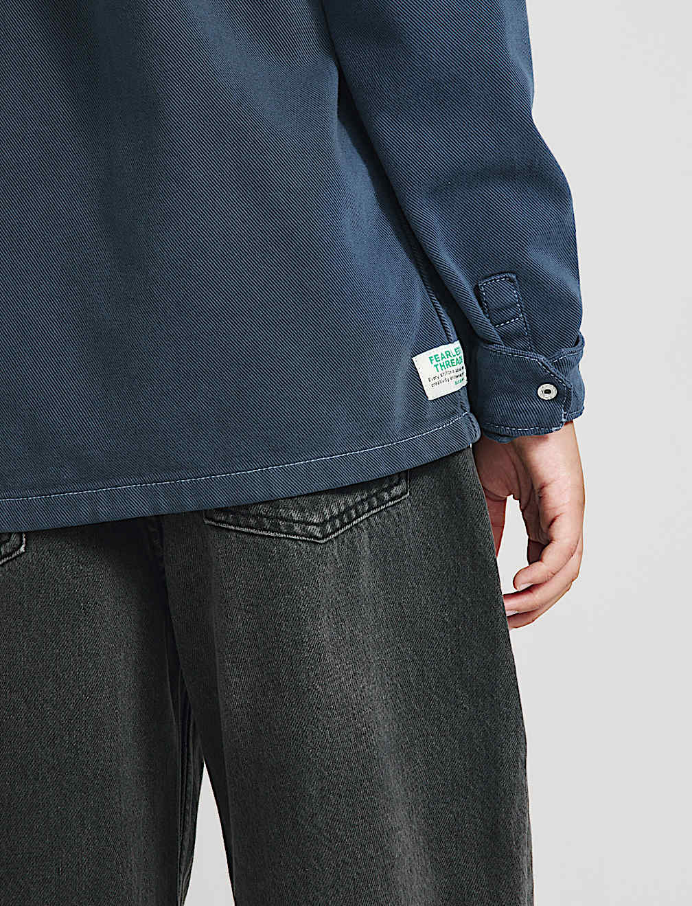 Cotton Rich Hooded Zip Shirt (6-16 Yrs)