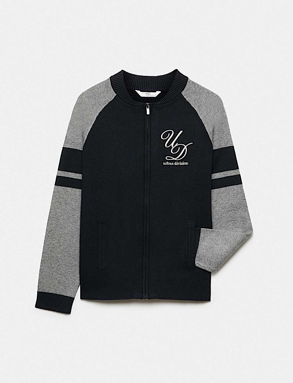 Knitted Bomber Style Cardigan (6-16 Yrs)