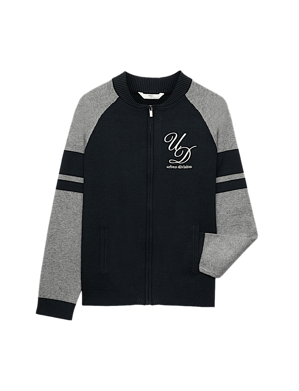 Knitted Bomber Style Cardigan (6-16 Yrs)