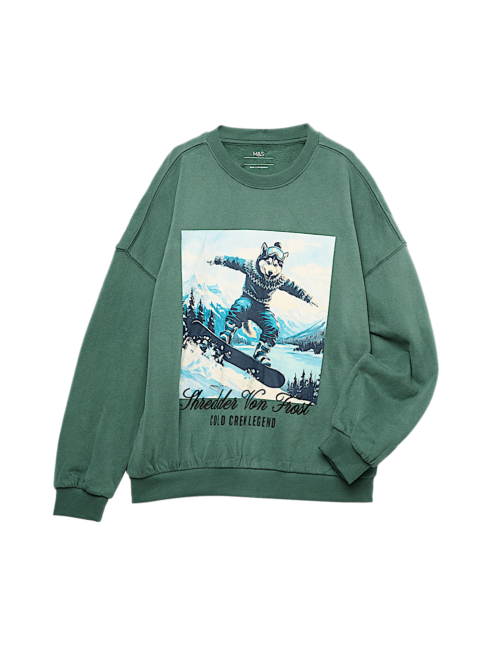 Cotton Rich Christmas Sweatshirt