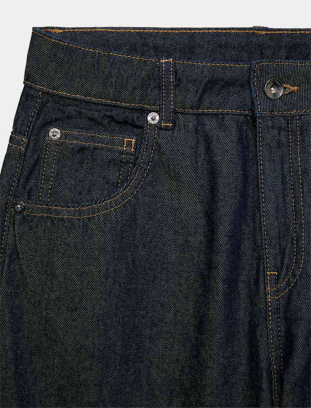 Relaxed Baggy Pure Cotton Jeans (6-16 Yrs)