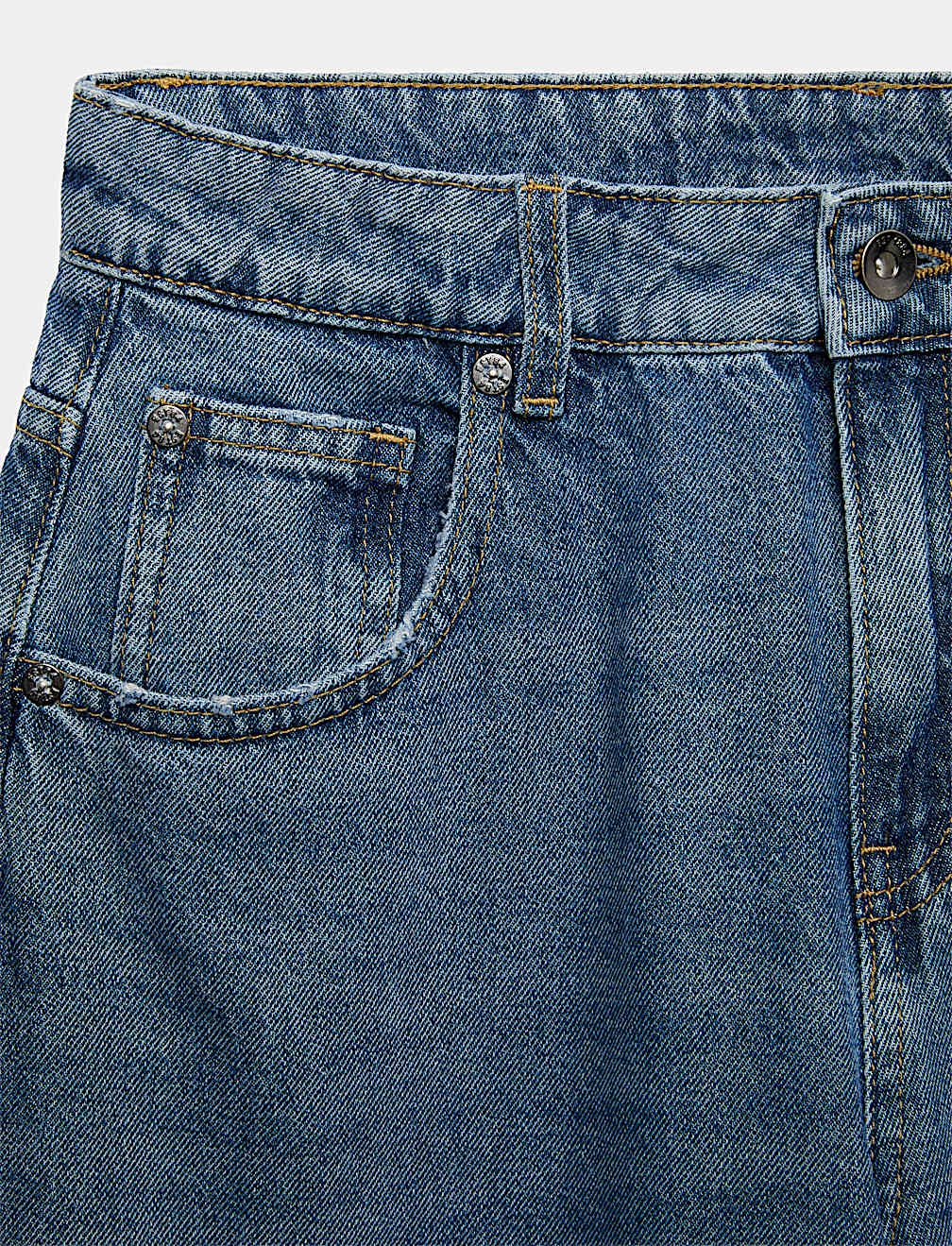 Relaxed Baggy Pure Cotton Jeans (6-16 Yrs)