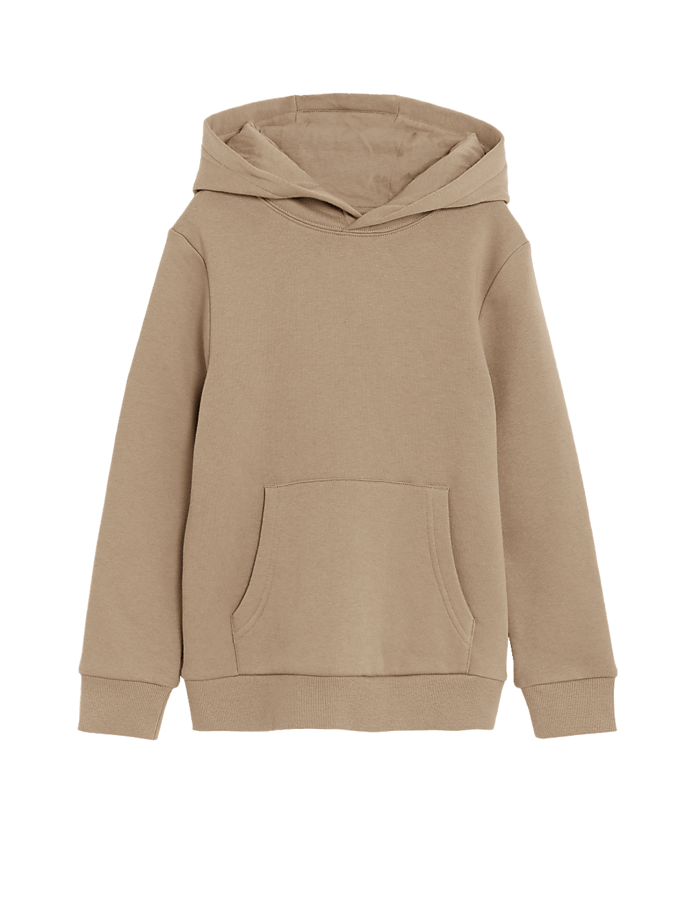 Cotton Rich Plain Hoodie (6-16 Yrs)