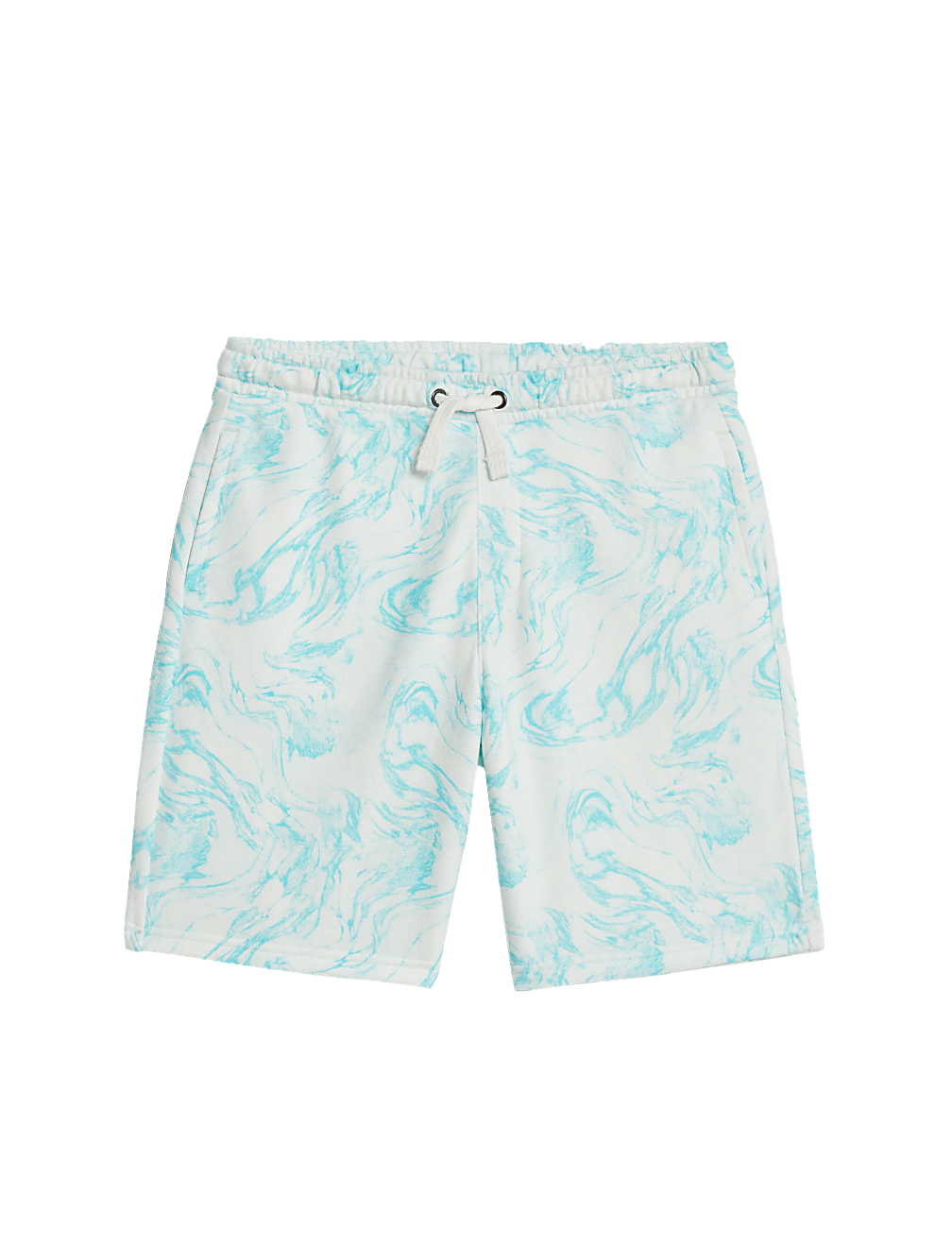Cotton Mix Regular Fit Printed Shorts