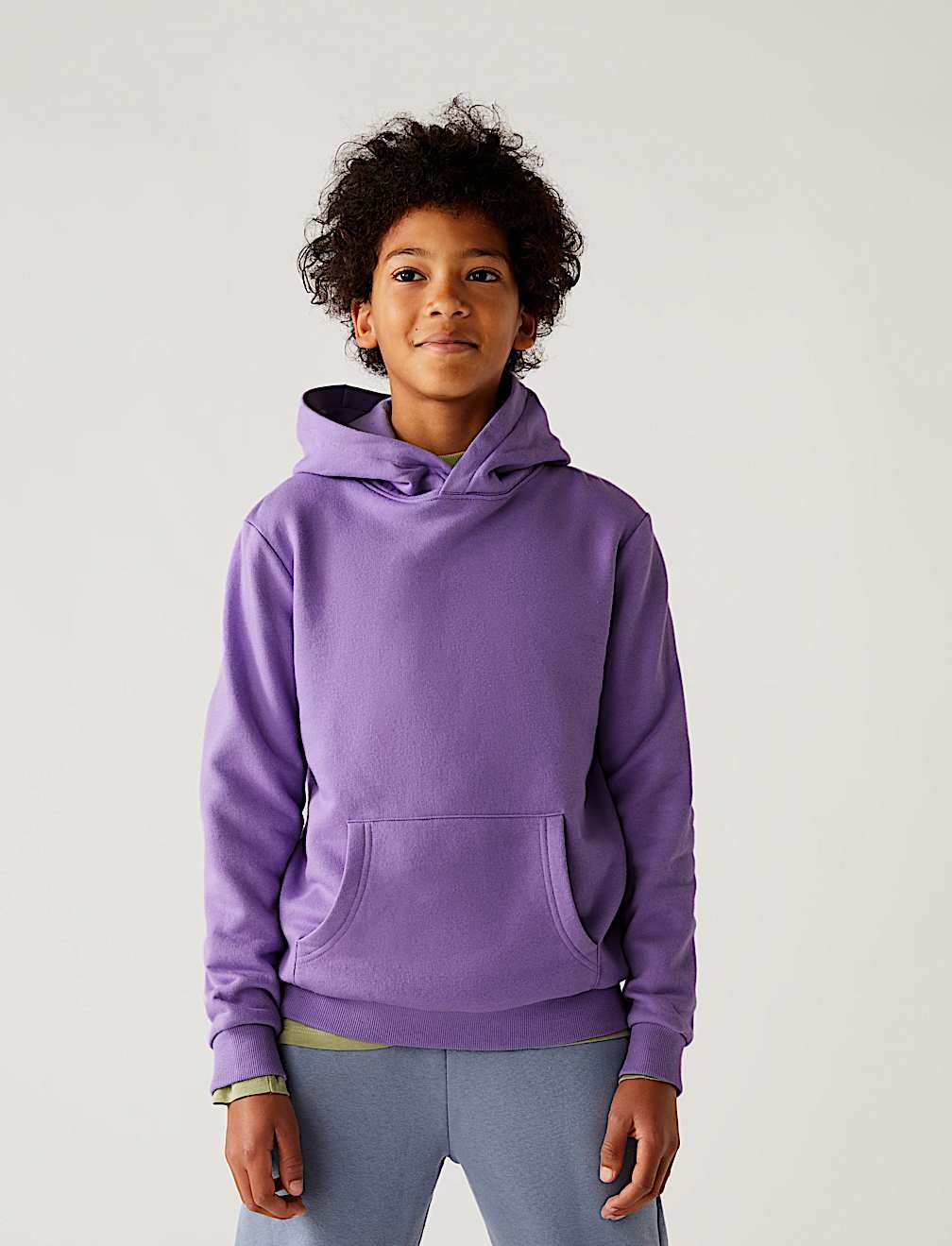 Cotton Hooded Sweatshirt