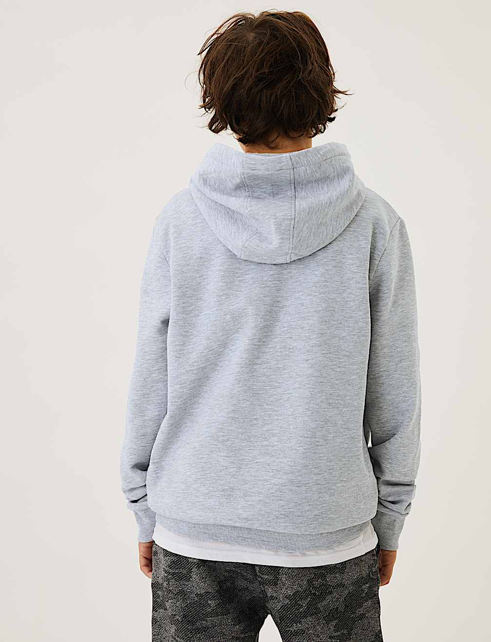 Cotton Hooded Sweatshirt