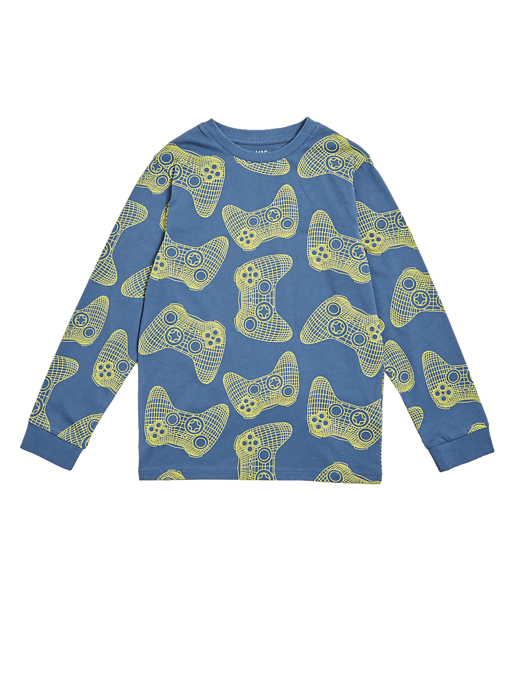 Pure Cotton Gaming Print Top (6-16 Yrs)