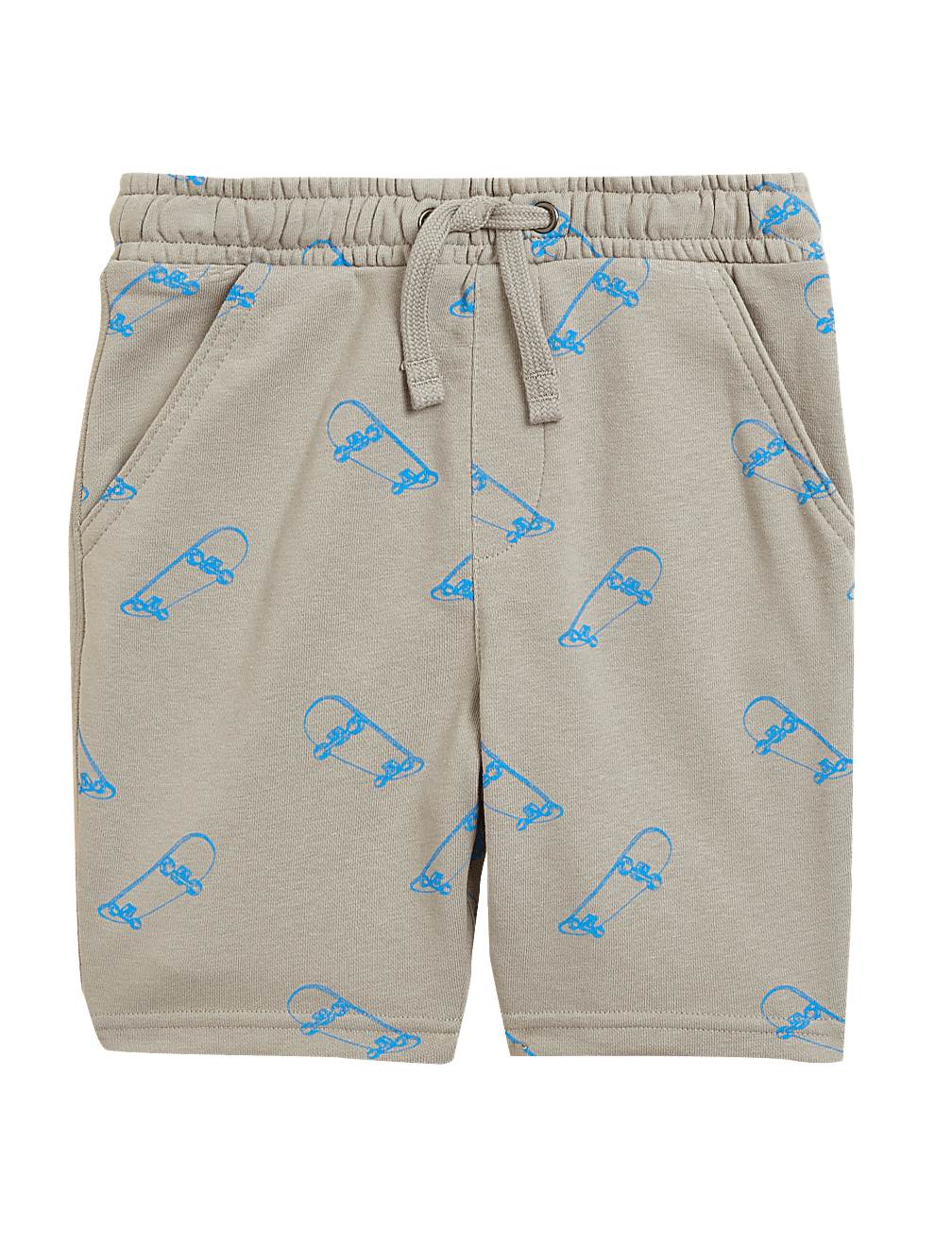 Cotton Rich Skateboard Print Shorts (6-16 Yrs)