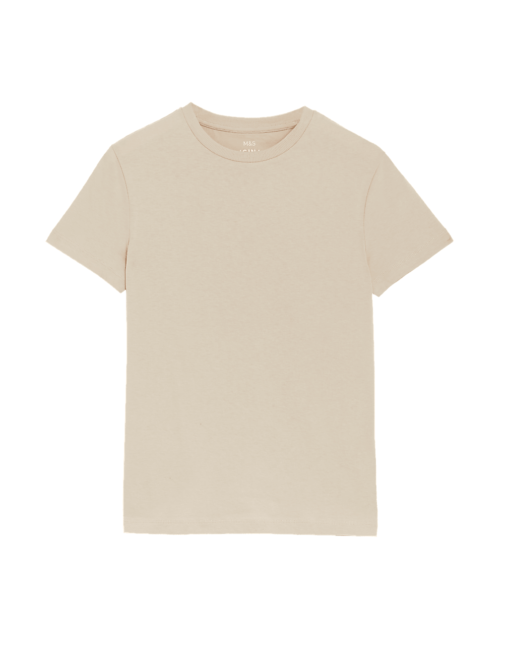 Pure Cotton Plain T-Shirt (6-16 Yrs)