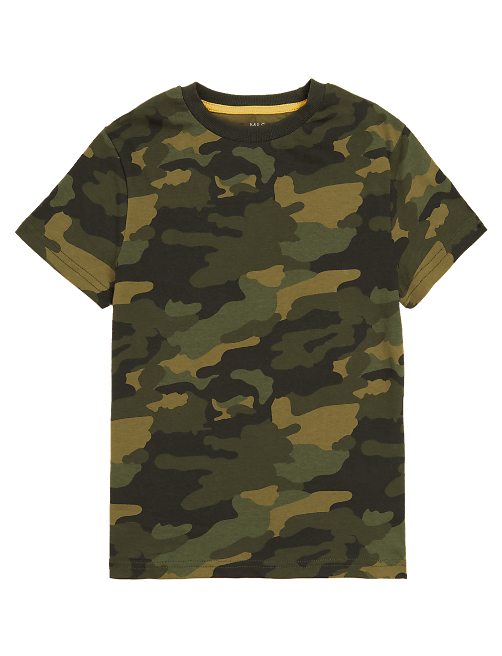 Pure Cotton Camouflage T-Shirt