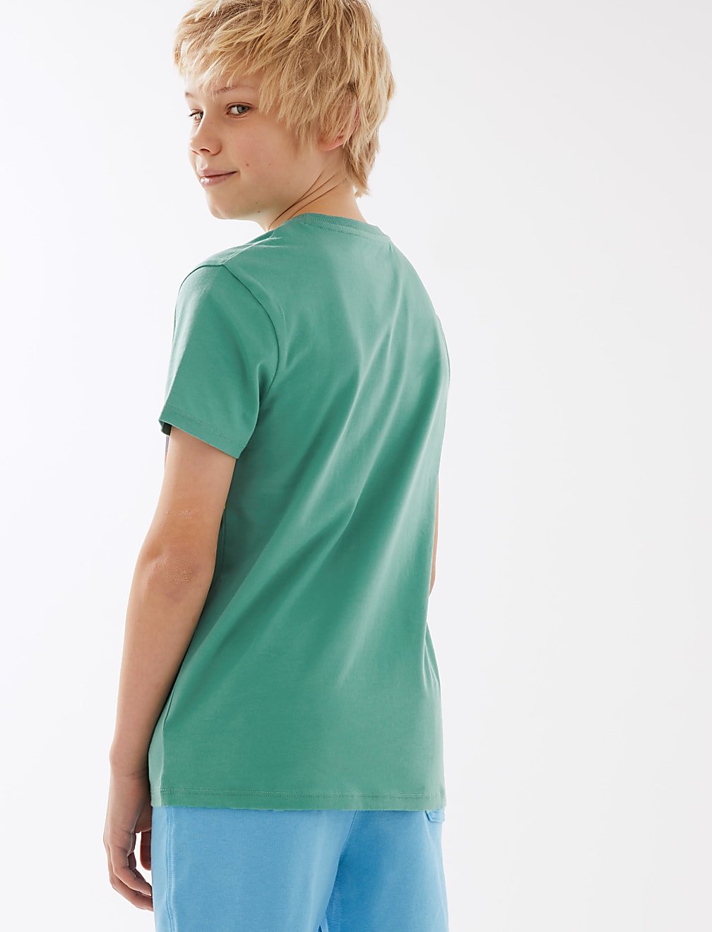 Pure Cotton Sunset Festival Slogan T-Shirt (6-16 Yrs)