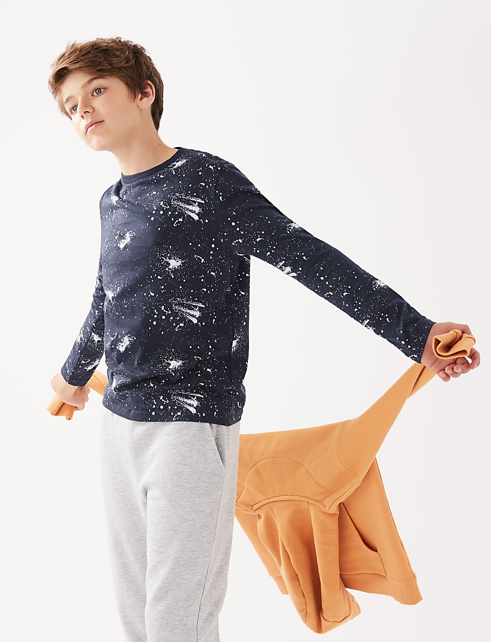 Pure Cotton Paint Splat Top (6-16 Yrs)