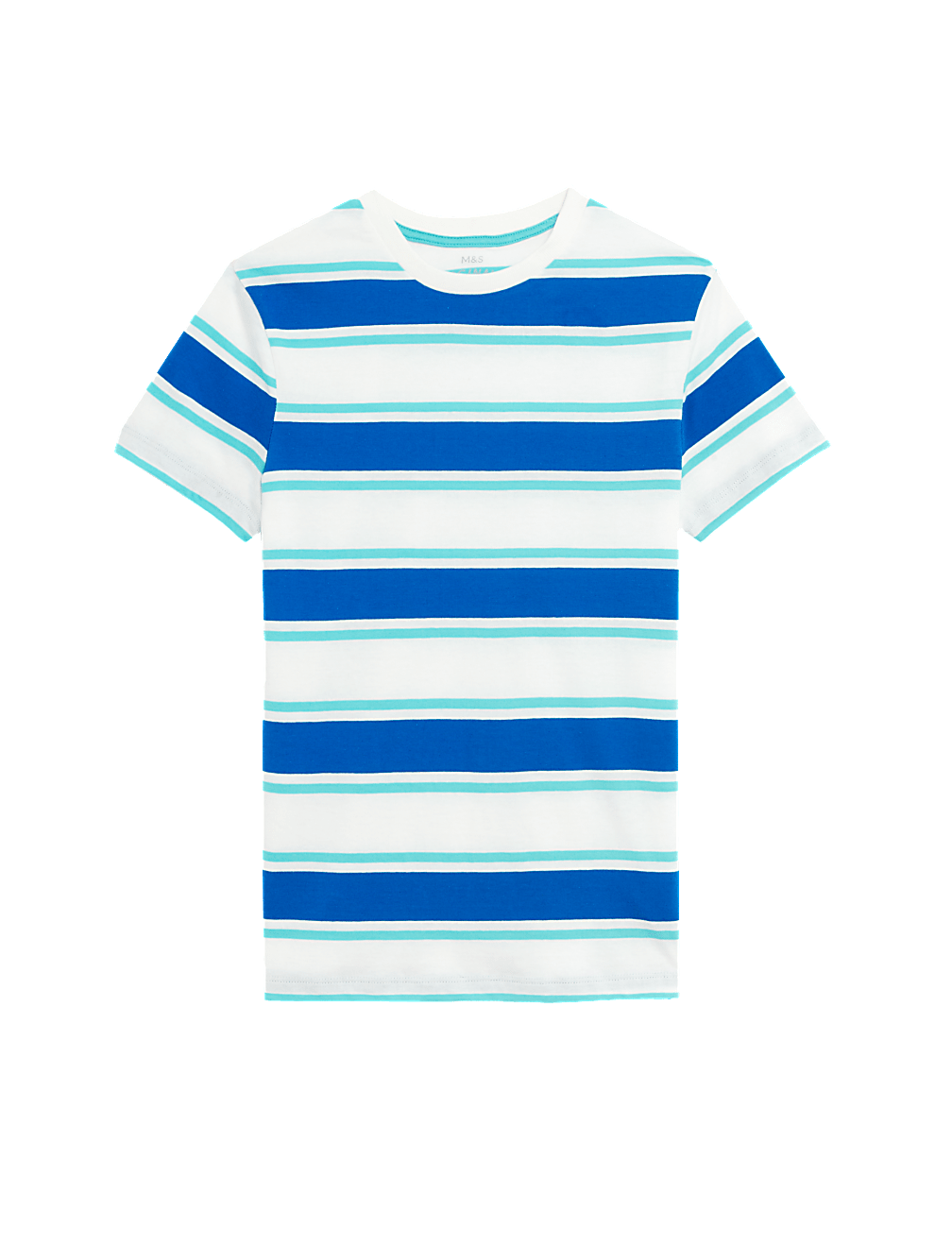 Pure Cotton Striped T-Shirt