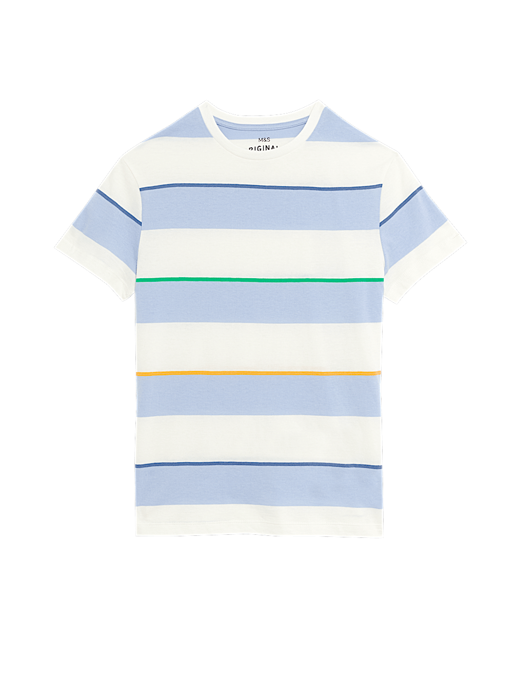 Pure Cotton Striped T-Shirt