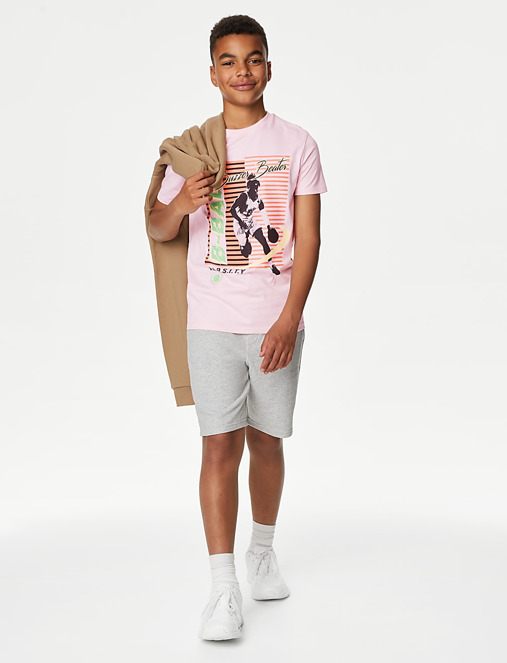 Pure Cotton Basketball T-Shirt