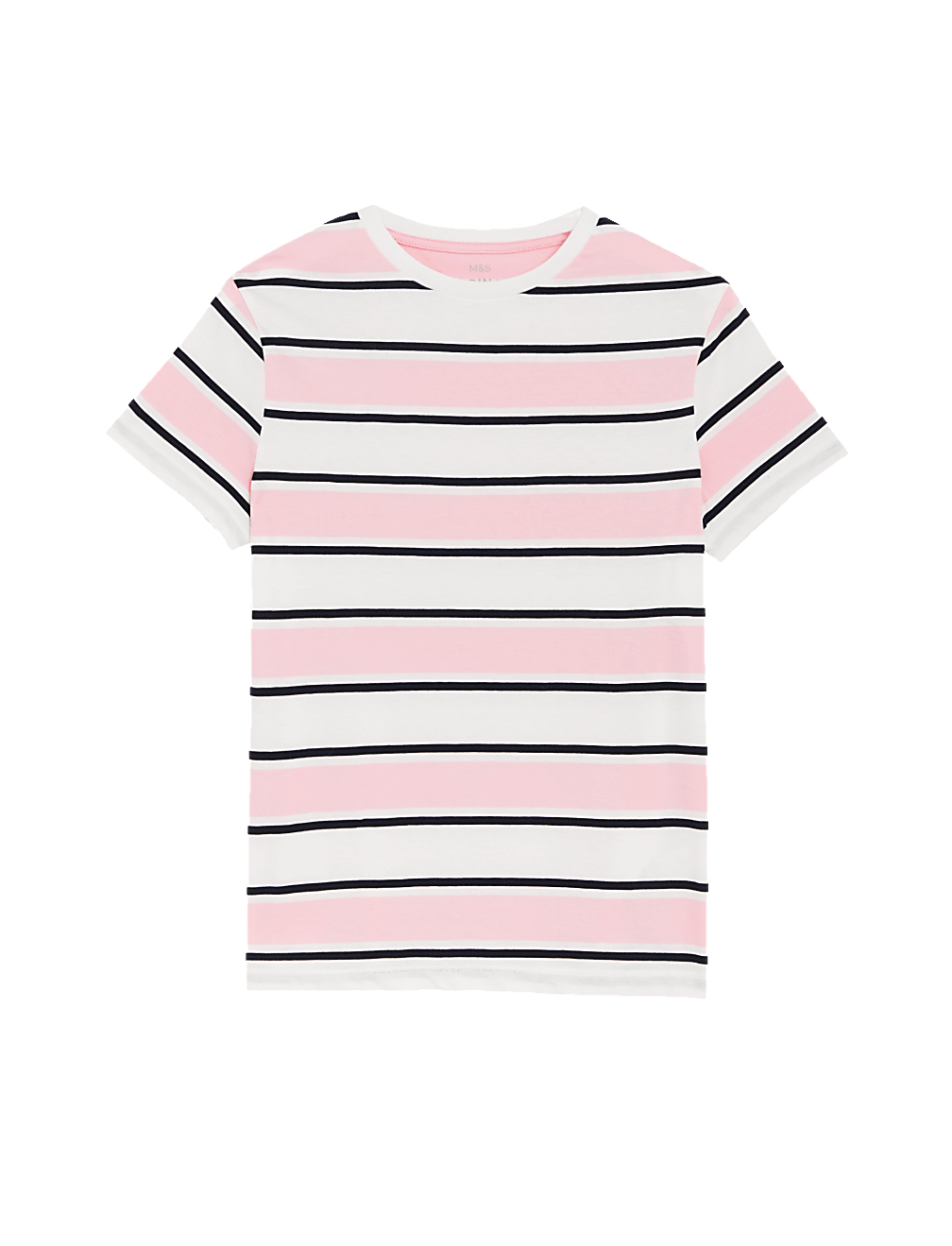 Pure Cotton Striped T-Shirt