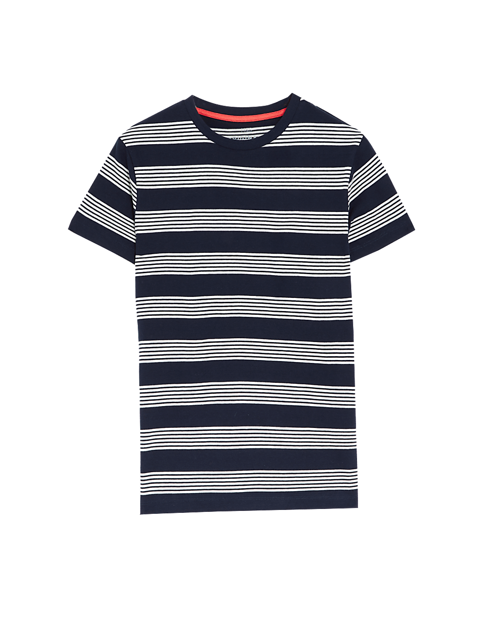 Pure Cotton Striped T-Shirt