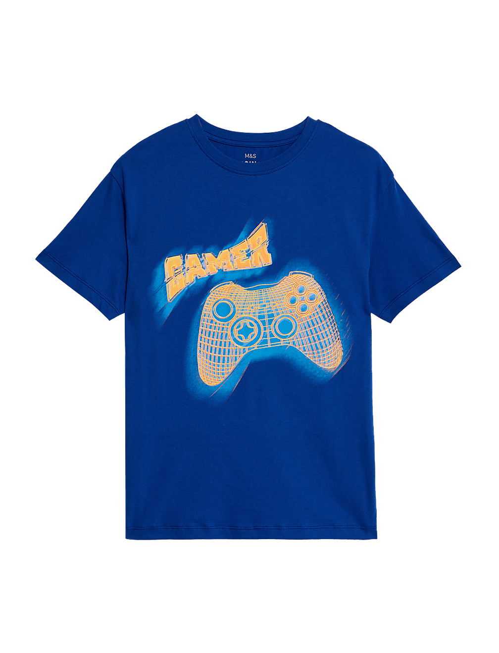 Pure Cotton Game Controller T-Shirt (6-16 Yrs)