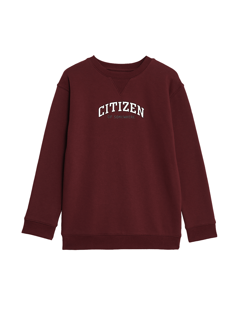 Cotton Rich Slogan Sweatshirt (6-16 Yrs)