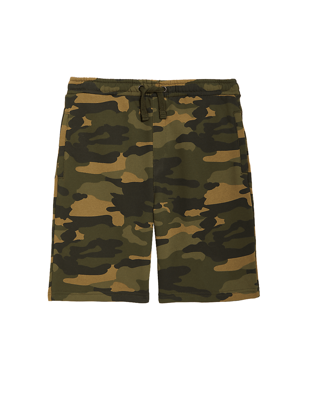 Cotton Rich Camouflage Shorts (6-16 Yrs)