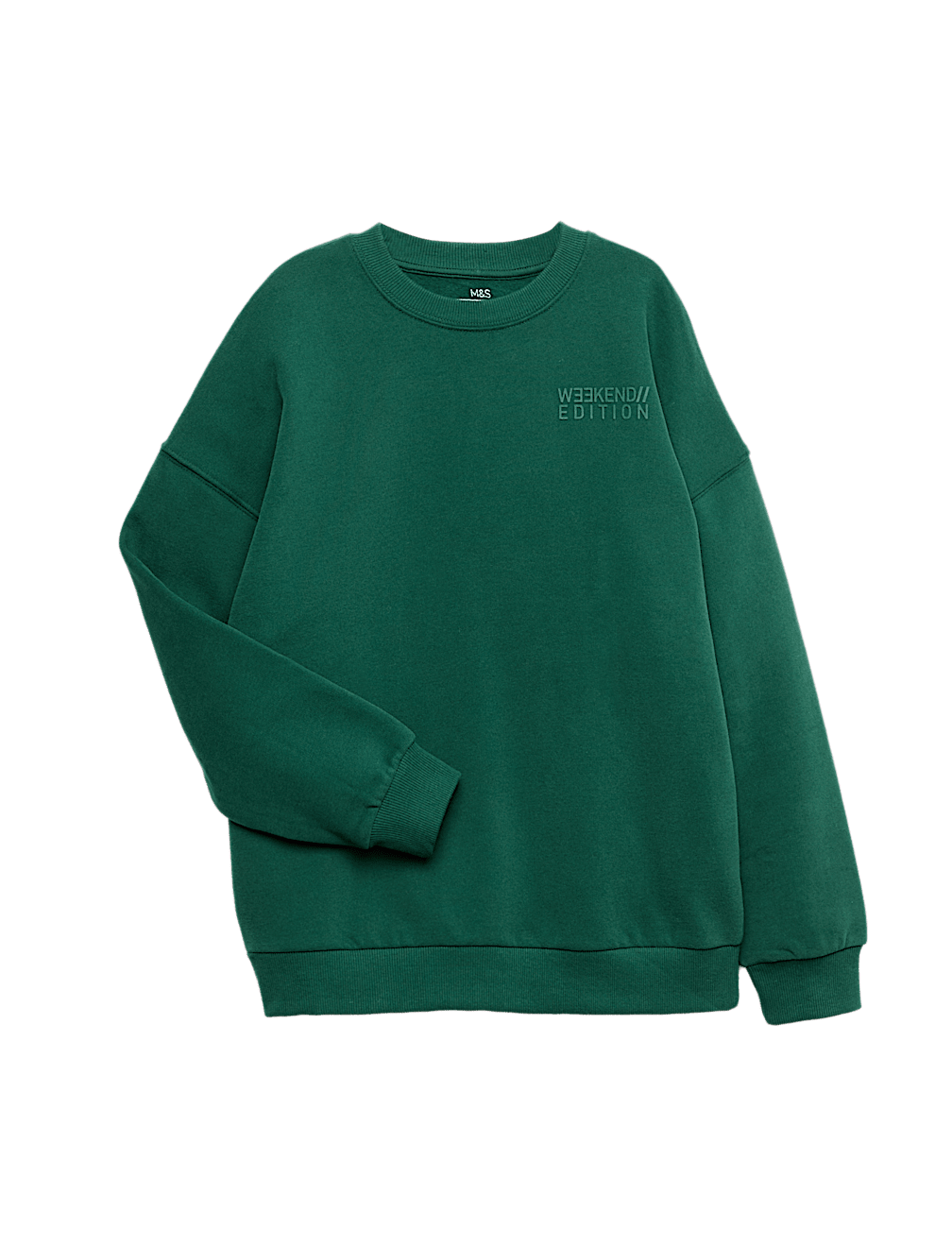 Cotton Rich Slogan Sweatshirt (6-16 Yrs)