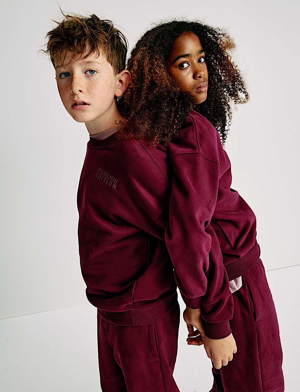 Cotton Rich Slogan Sweatshirt (6-16 Yrs)