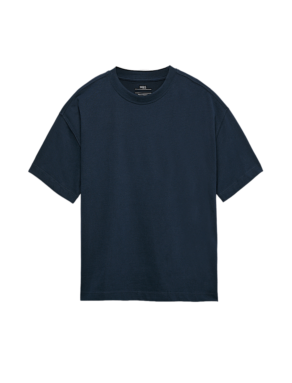 Pure Cotton Plain T-Shirt (6-16 Yrs)