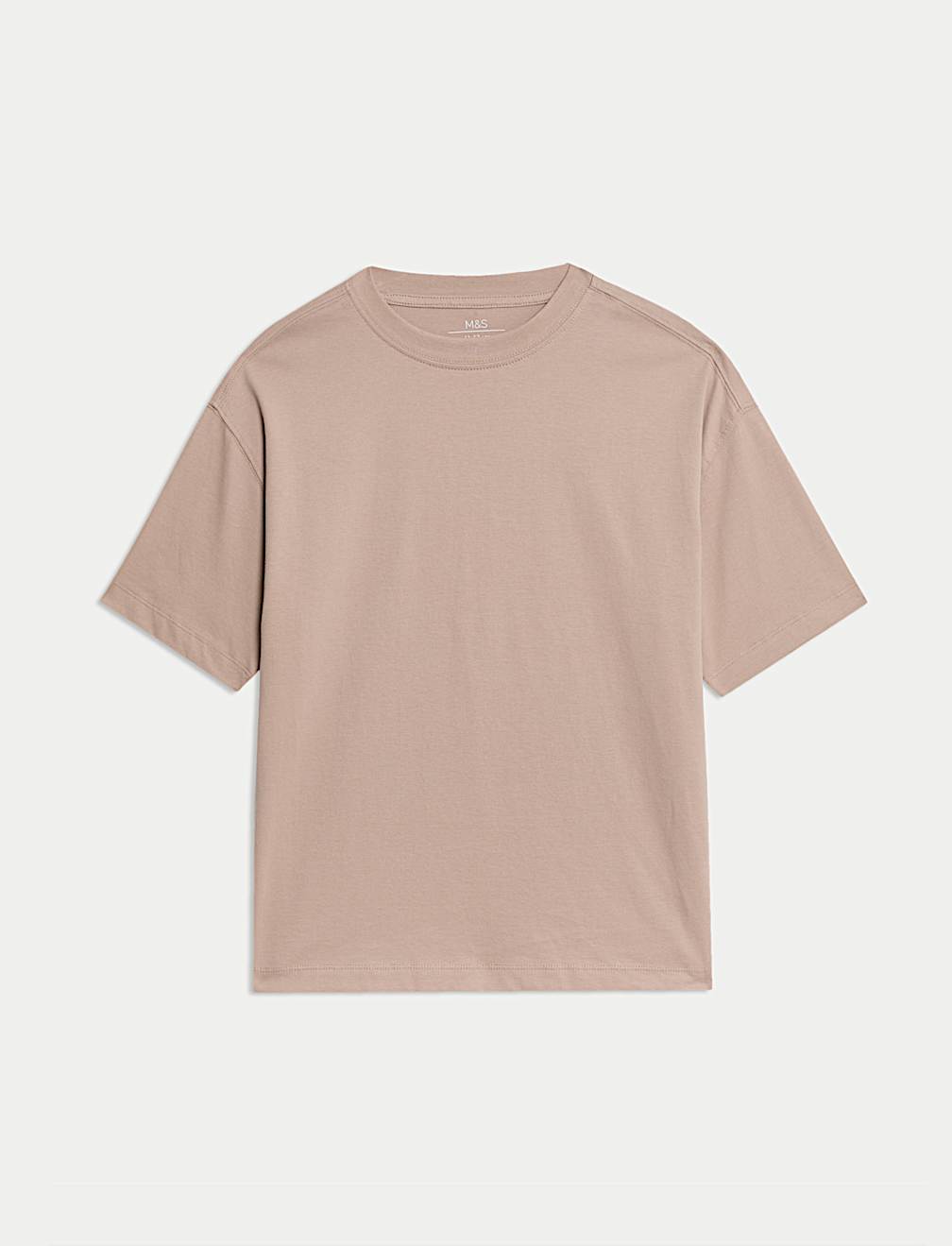 Pure Cotton Plain T-Shirt (2-16 Yrs)