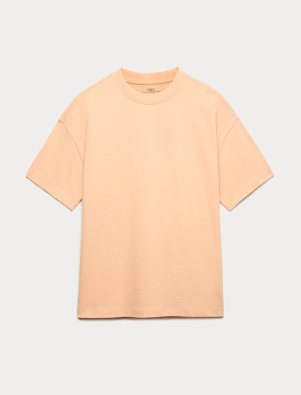 Pure Cotton Plain T-Shirt (6-16 Yrs)