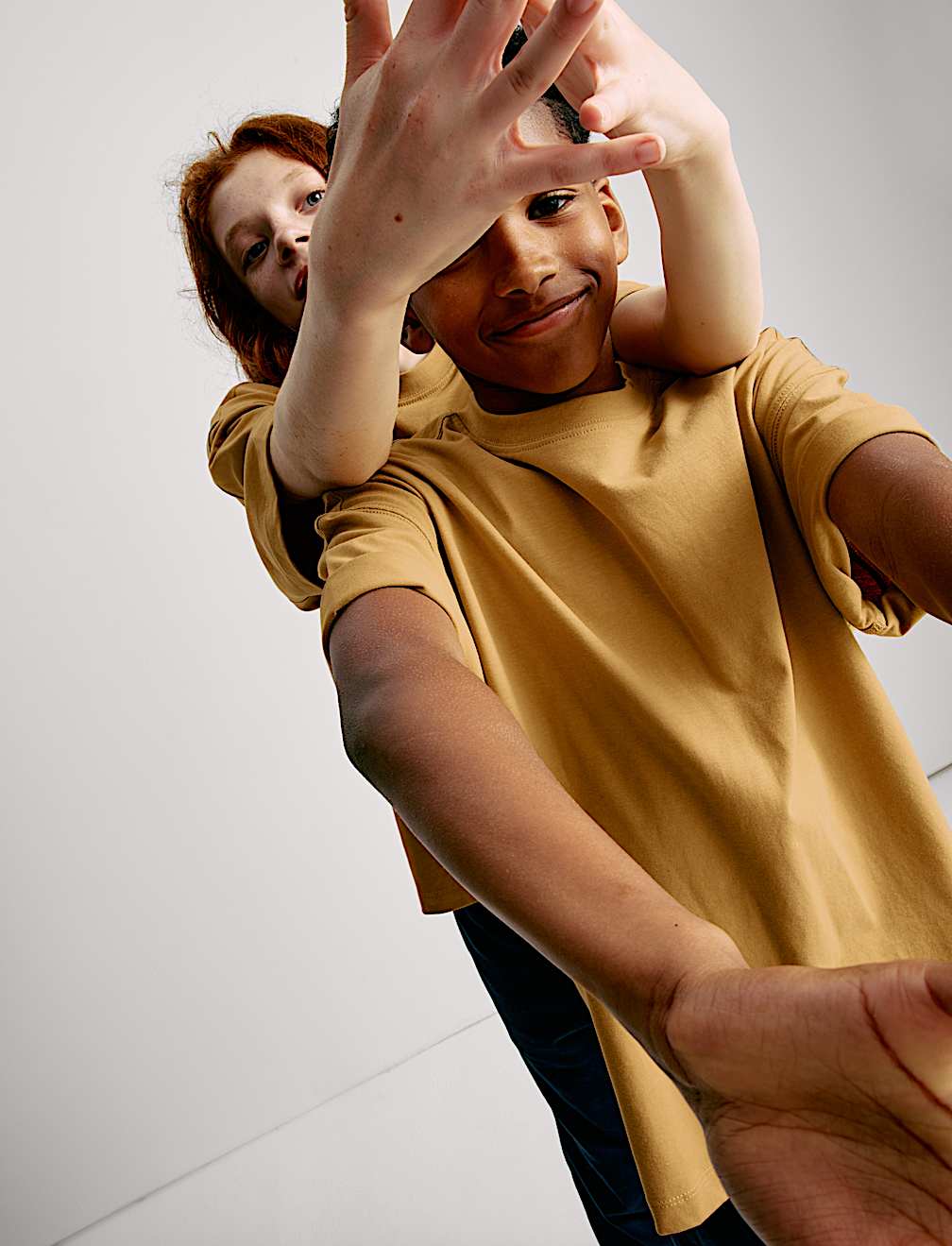 Pure Cotton Plain T-Shirt (2-16 Yrs)