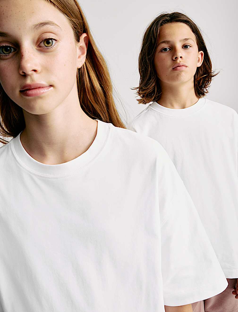 Pure Cotton Plain T-Shirt (6-16 Yrs)