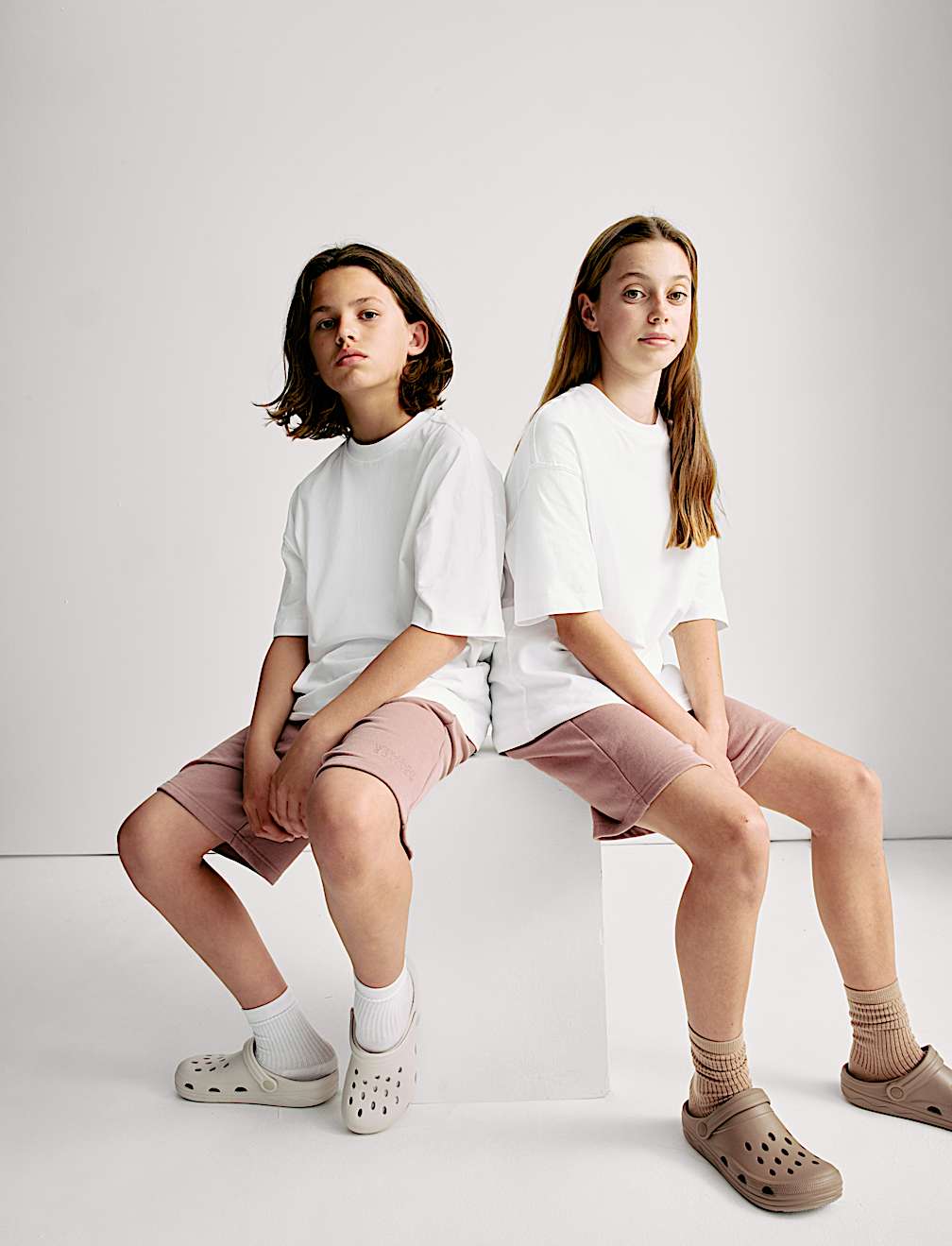 Pure Cotton Plain T-Shirt (6-16 Yrs)