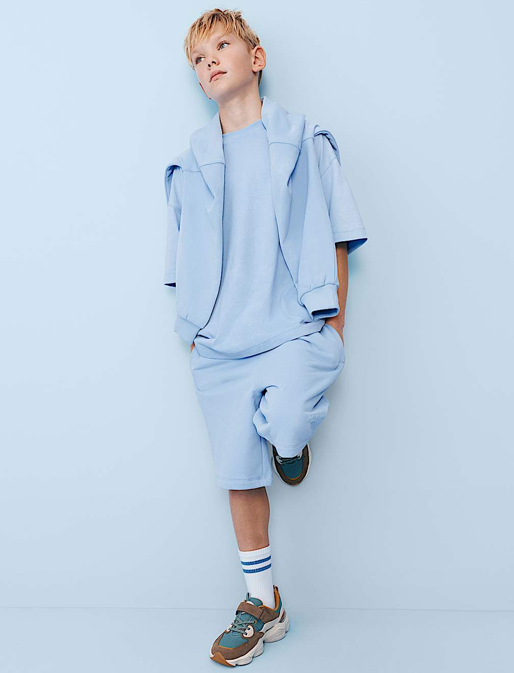 Cotton Rich Elasticated Waist Shorts (6-16 Yrs)